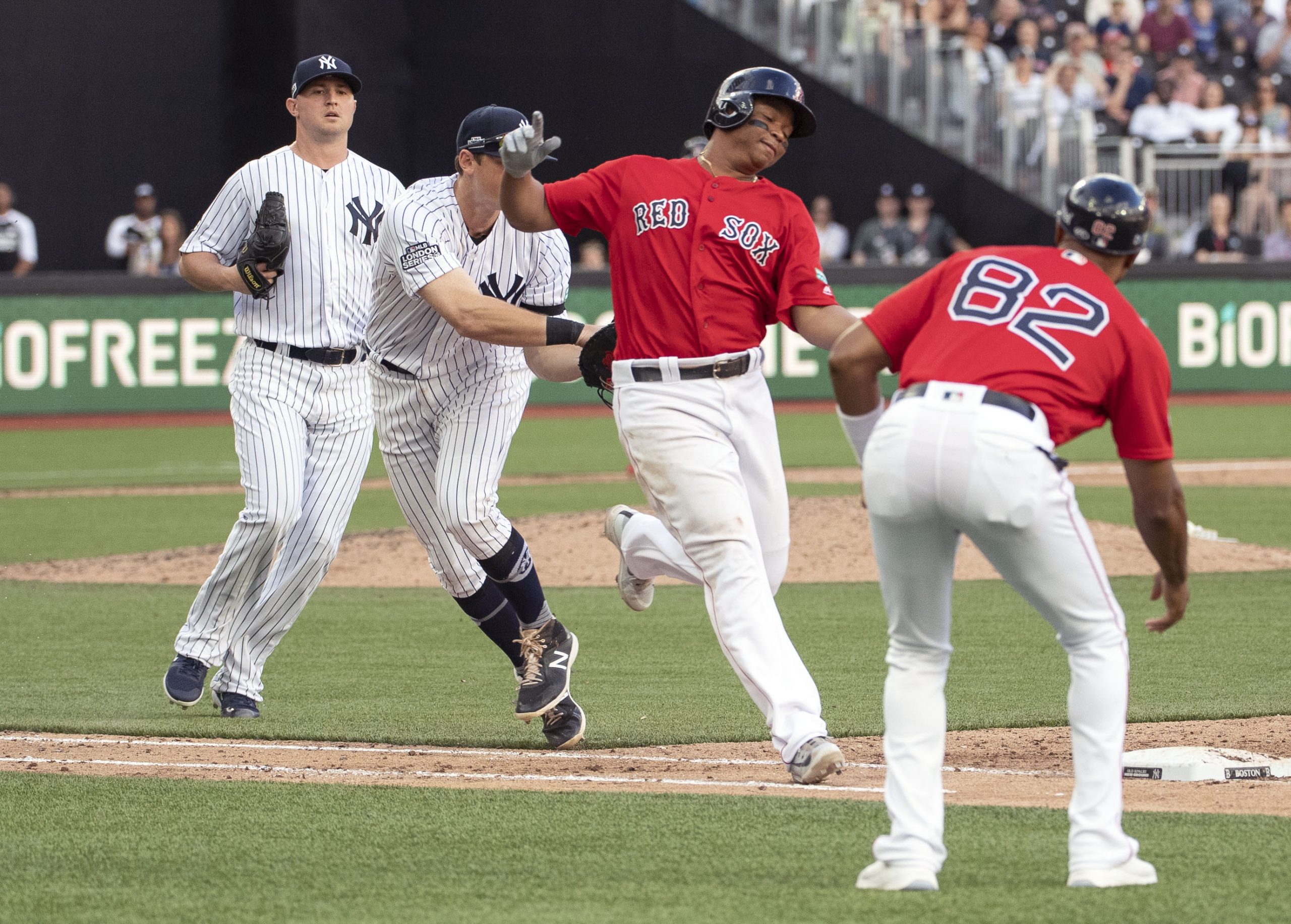 MLB: New York Yankees at Boston Red Sox
