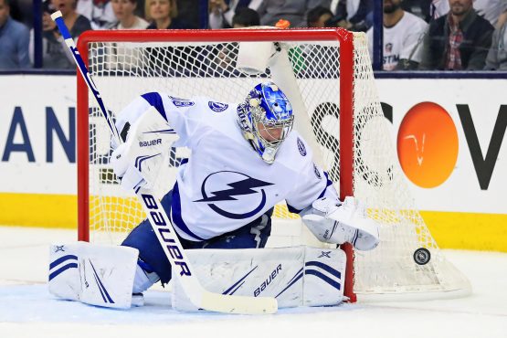 NHL: Stanley Cup Playoffs-Tampa Bay Lightning at Columbus Blue Jackets