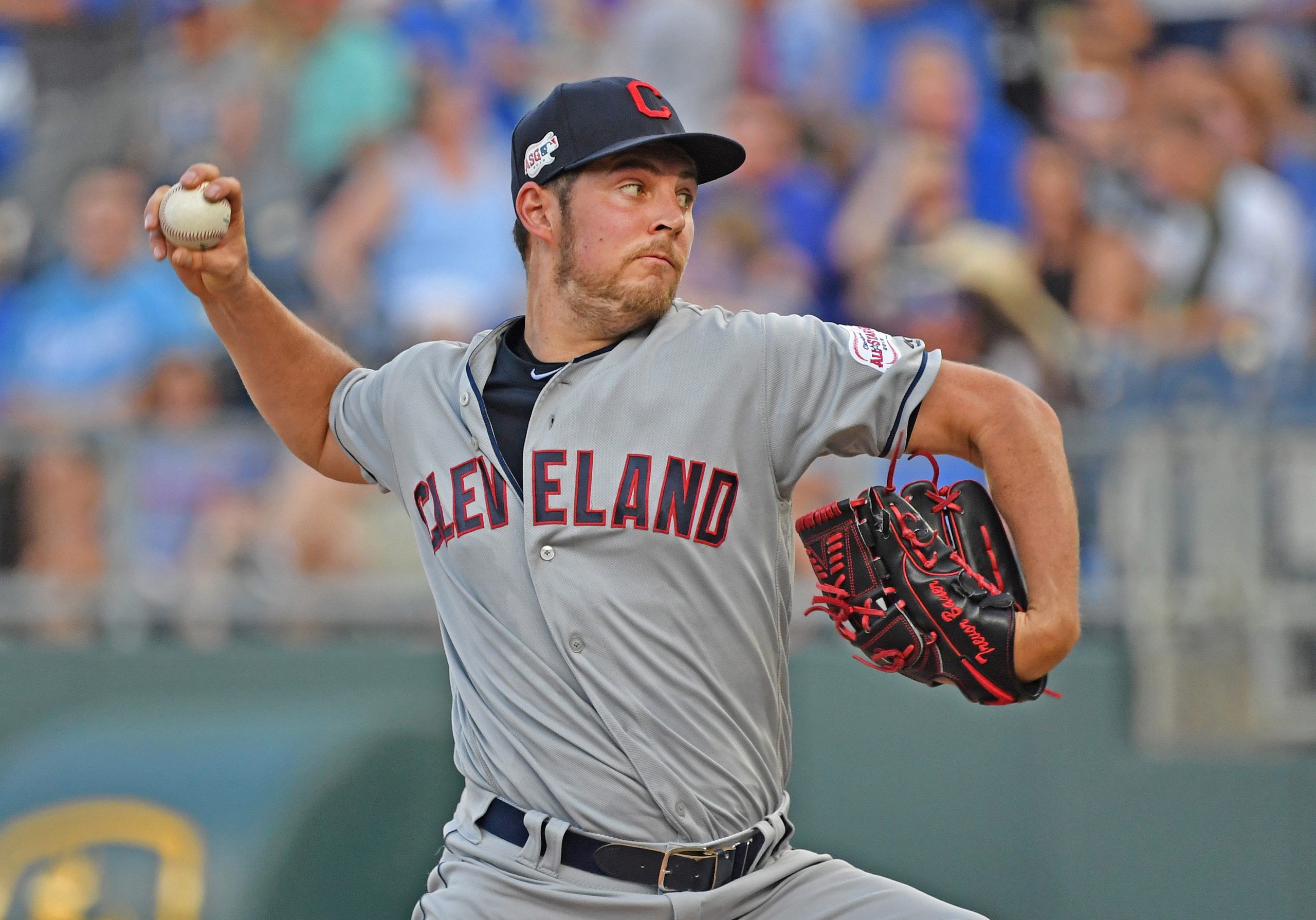 MLB: Cleveland Indians at Kansas City Royals