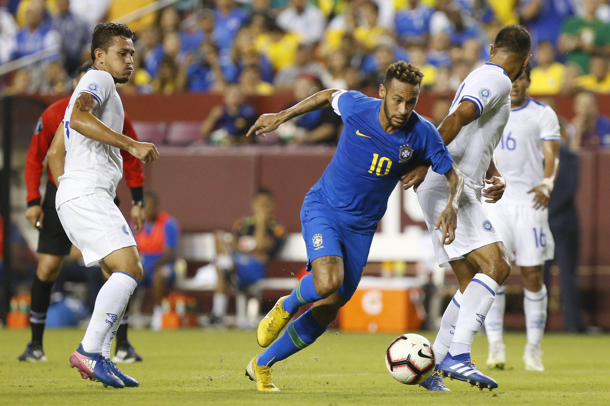 Soccer: International Friendly Soccer-El Salvador at Brazil