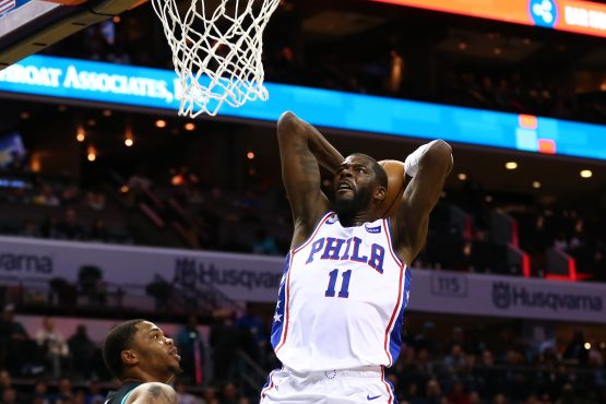 NBA: Philadelphia 76ers at Charlotte Hornets