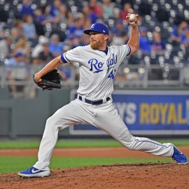 MLB: Cleveland Indians at Kansas City Royals