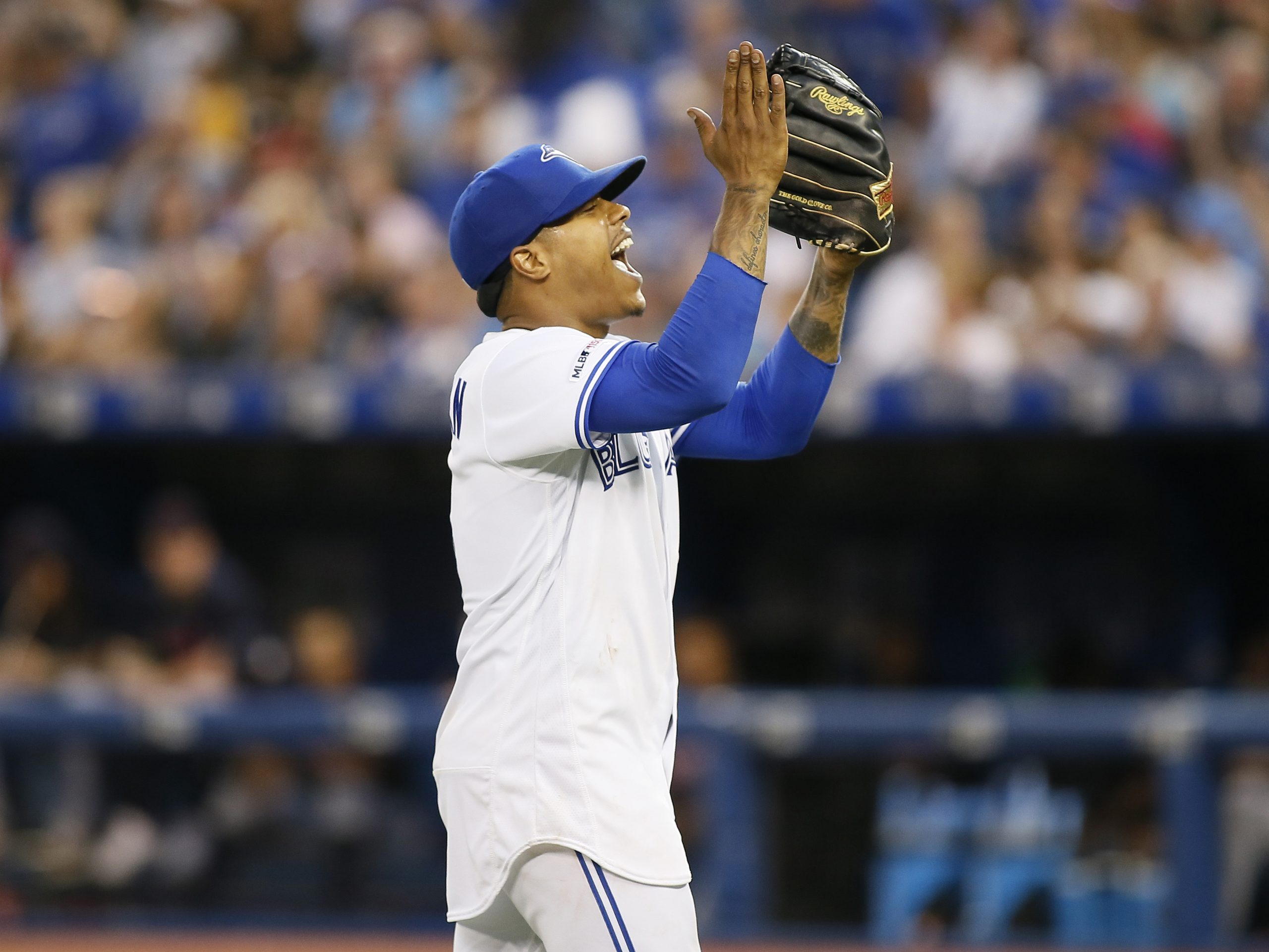 MLB: Cleveland Indians at Toronto Blue Jays