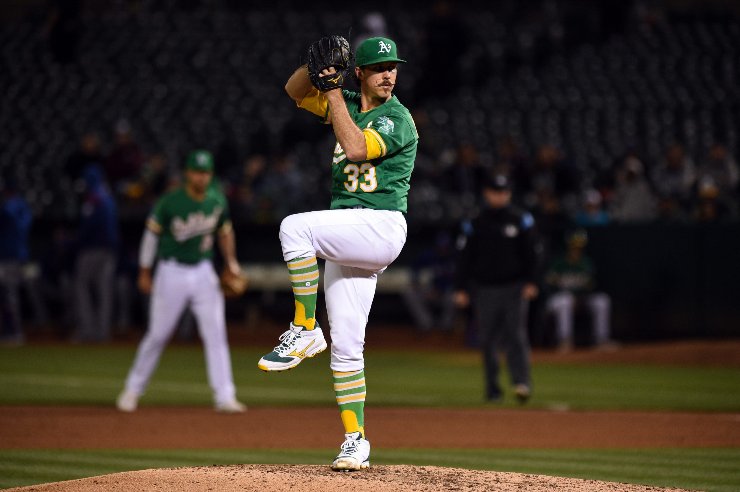 MLB: Texas Rangers at Oakland Athletics