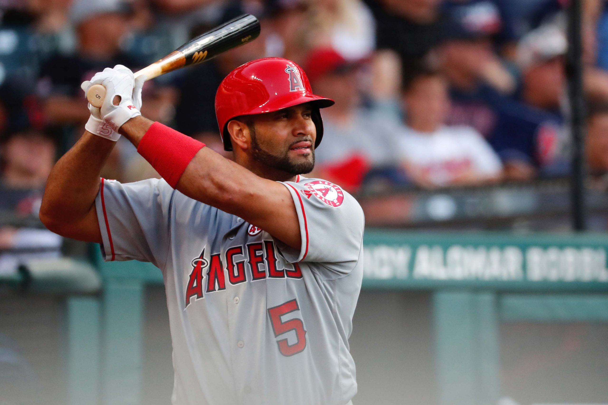 MLB: Los Angeles Angels at Cleveland Indians
