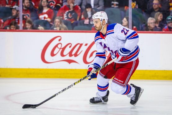 NHL: New York Rangers at Calgary Flames