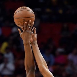 NBA: Golden State Warriors at Miami Heat