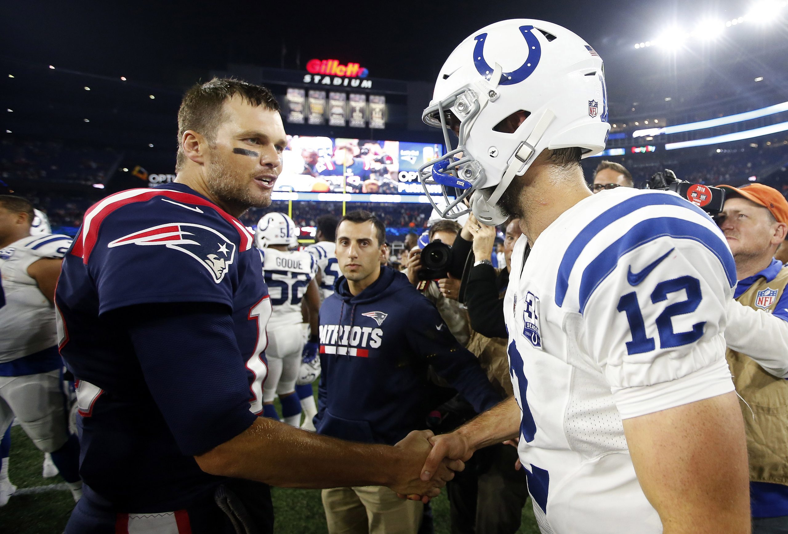 NFL: Indianapolis Colts at New England Patriots