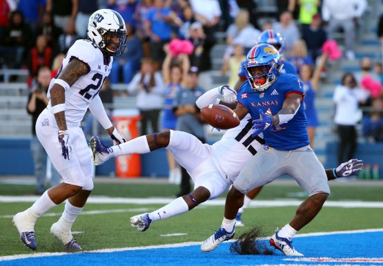 NCAA Football: Texas Christian at Kansas