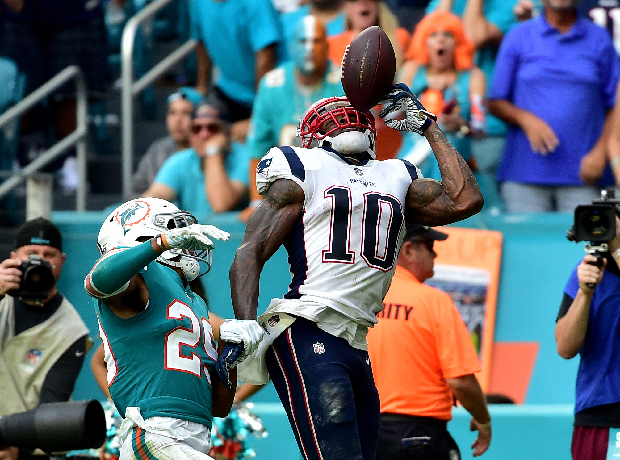 NFL: New England Patriots at Miami Dolphins