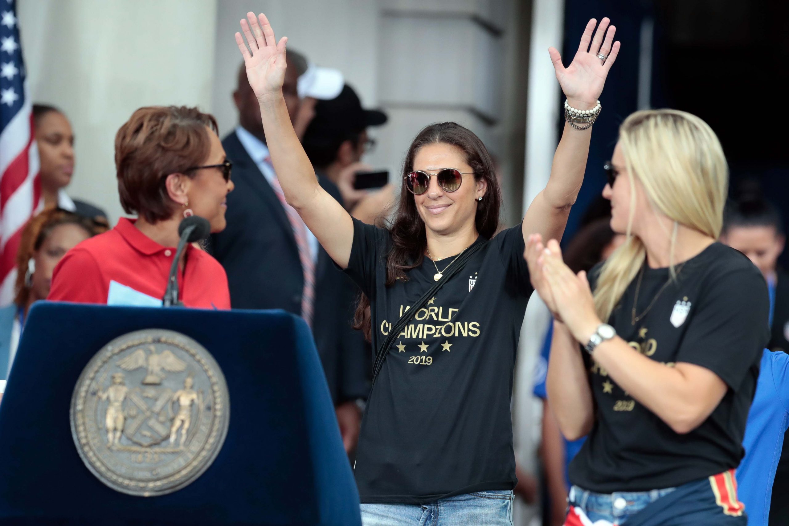 Soccer: Womens World Cup Champions-Parade