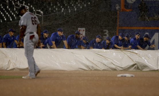 MLB: Cleveland Indians at New York Mets