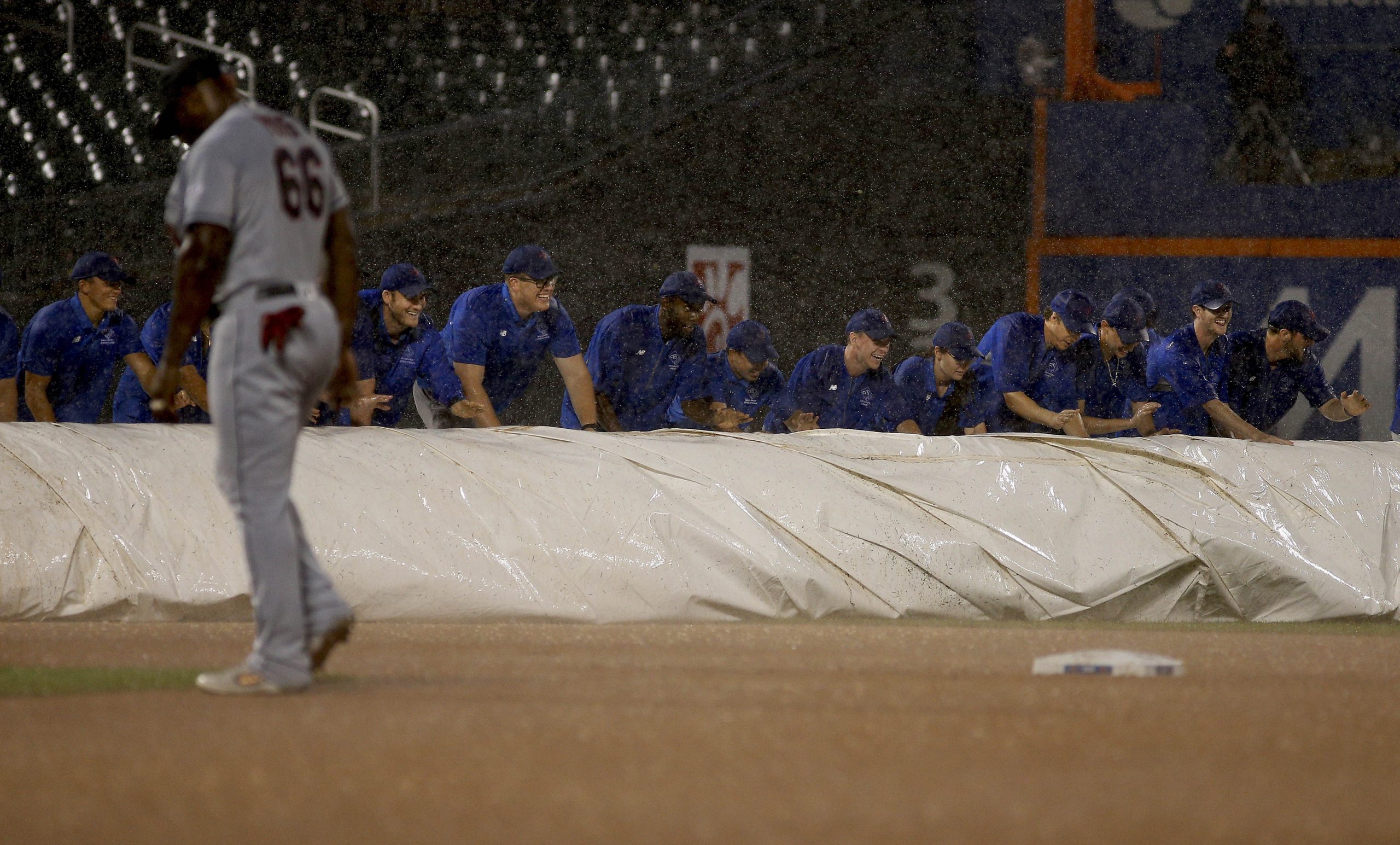 MLB: Cleveland Indians at New York Mets