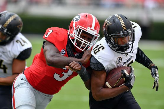 NCAA Football: Vanderbilt at Georgia