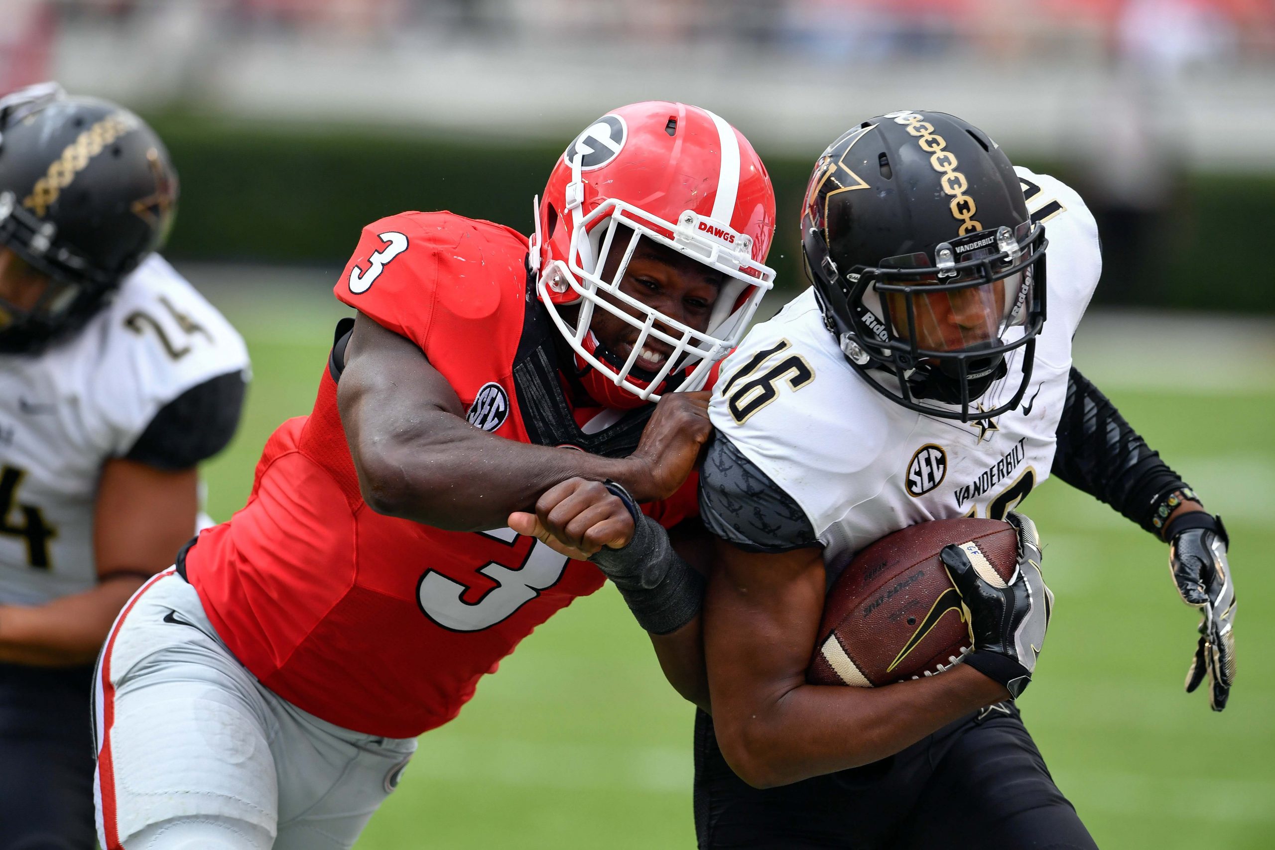 NCAA Football: Vanderbilt at Georgia