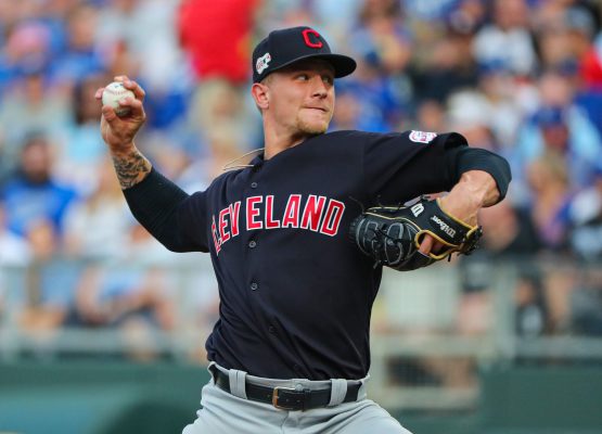 MLB: Cleveland Indians at Kansas City Royals