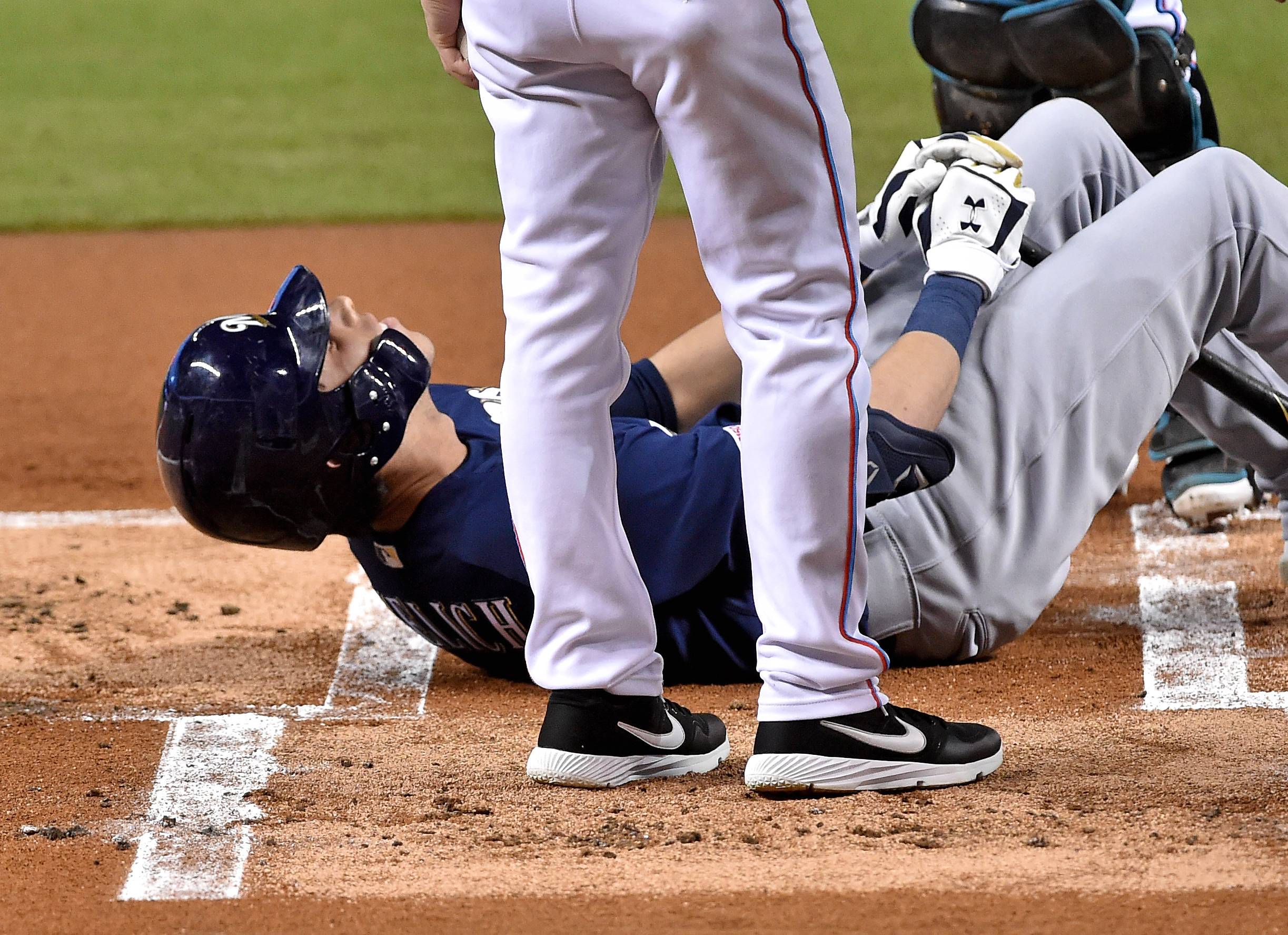 MLB: Milwaukee Brewers at Miami Marlins