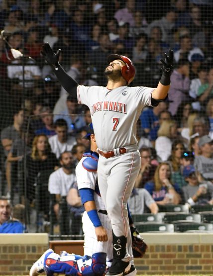 MLB: Cincinnati Reds at Chicago Cubs
