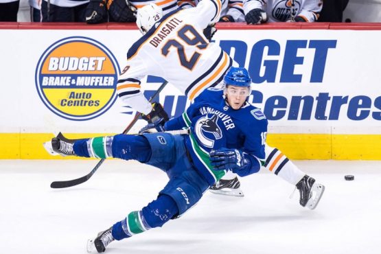 Oilers V Canucks