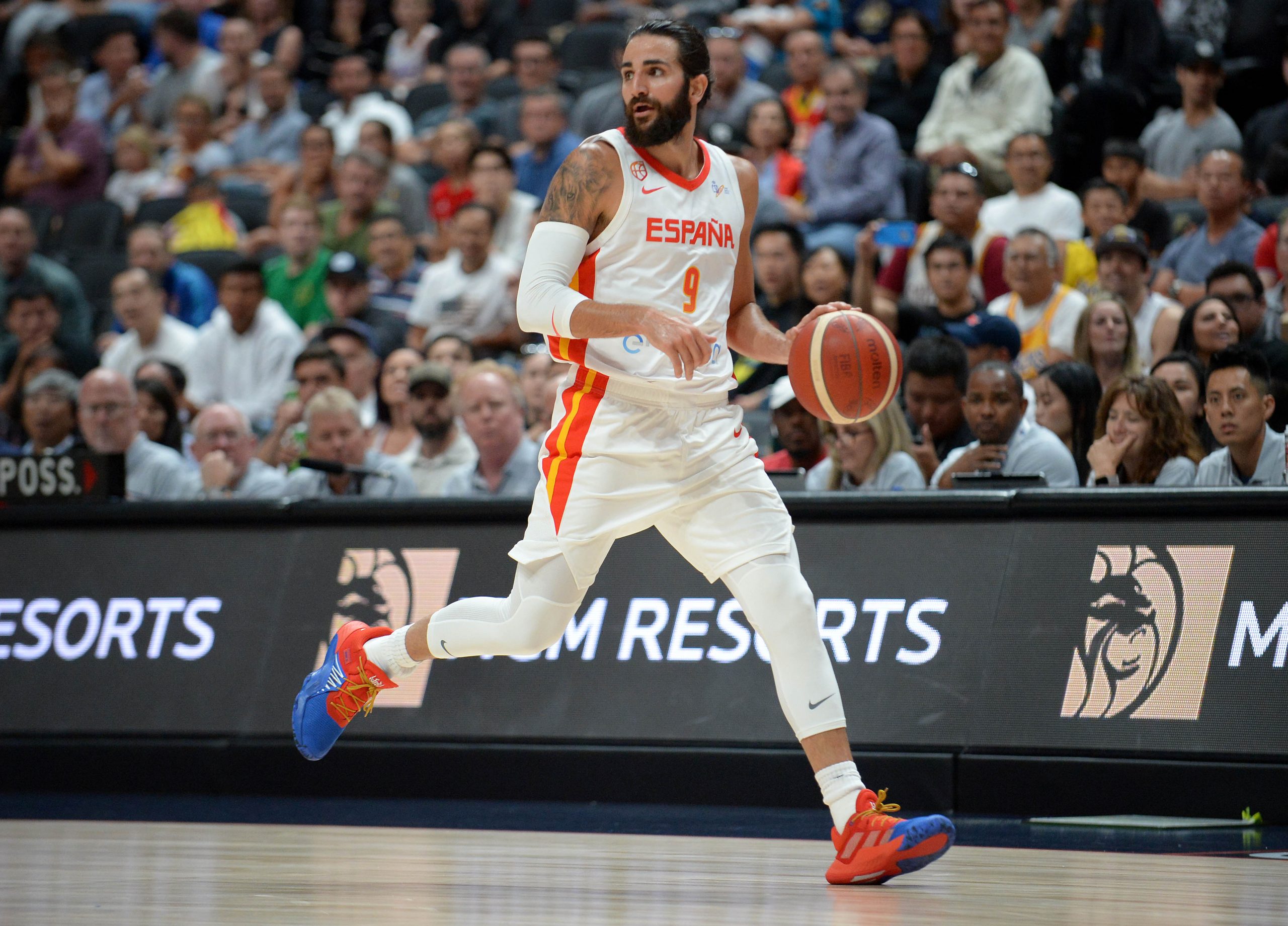 Basketball: USA Basketball Men's National Team Exhibition -Spain at USA
