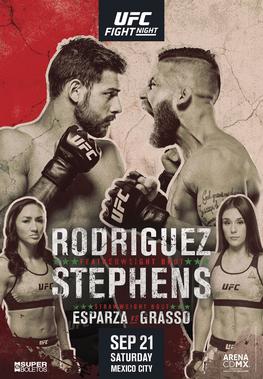 ufc fight night rodriguez vs stephens fight card