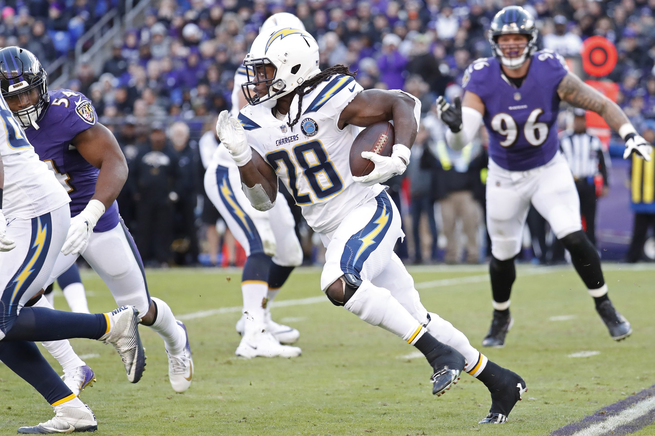 NFL: AFC Wild Card-Los Angeles Chargers at Baltimore Ravens