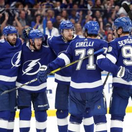 NHL: Stanley Cup Playoffs-Columbus Blue Jackets at Tampa Bay Lightning