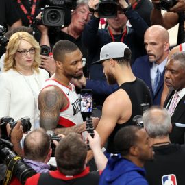 NBA: Playoffs-Golden State Warriors at Portland Trail Blazers