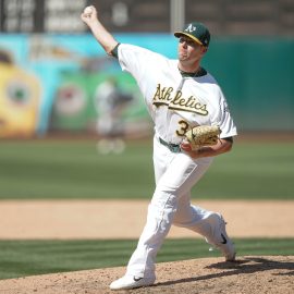 MLB: Texas Rangers at Oakland Athletics