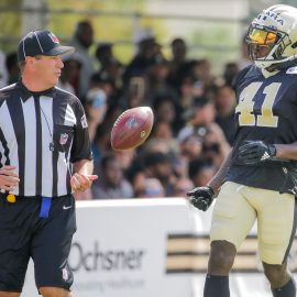 NFL: New Orleans Saints-Training Camp