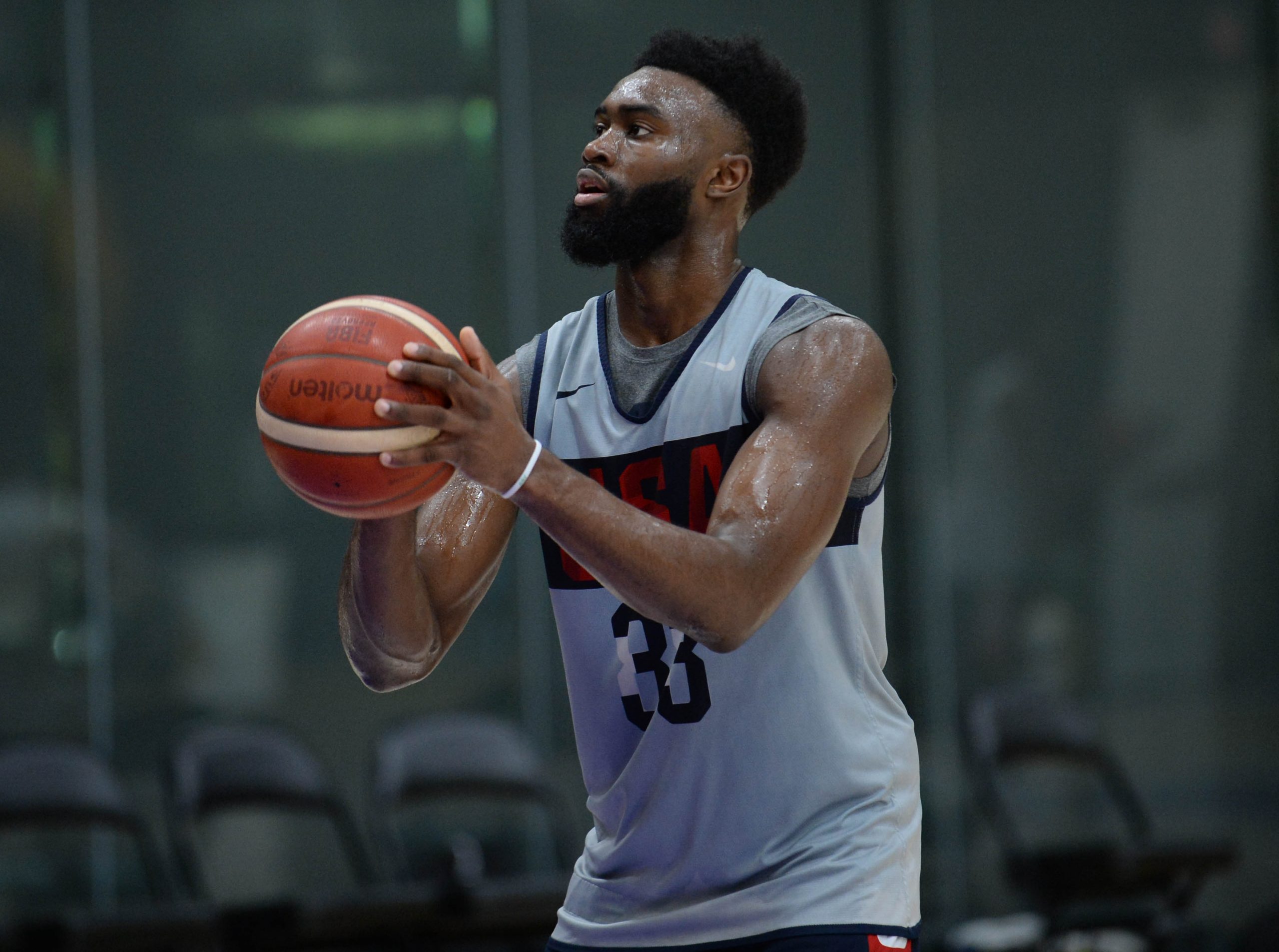 Basketball: USA Basketball-Training Session