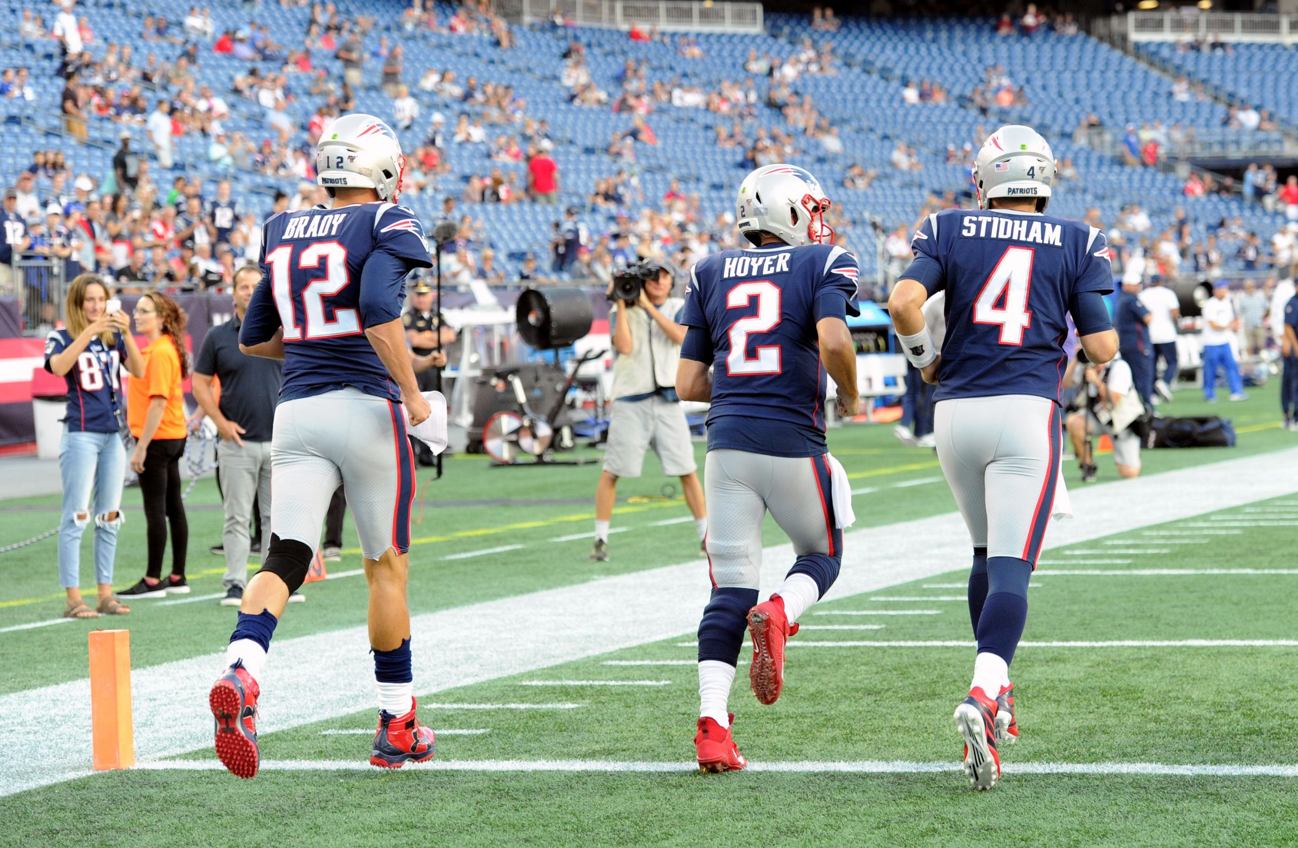 NFL: Preseason-New York Giants at New England Patriots