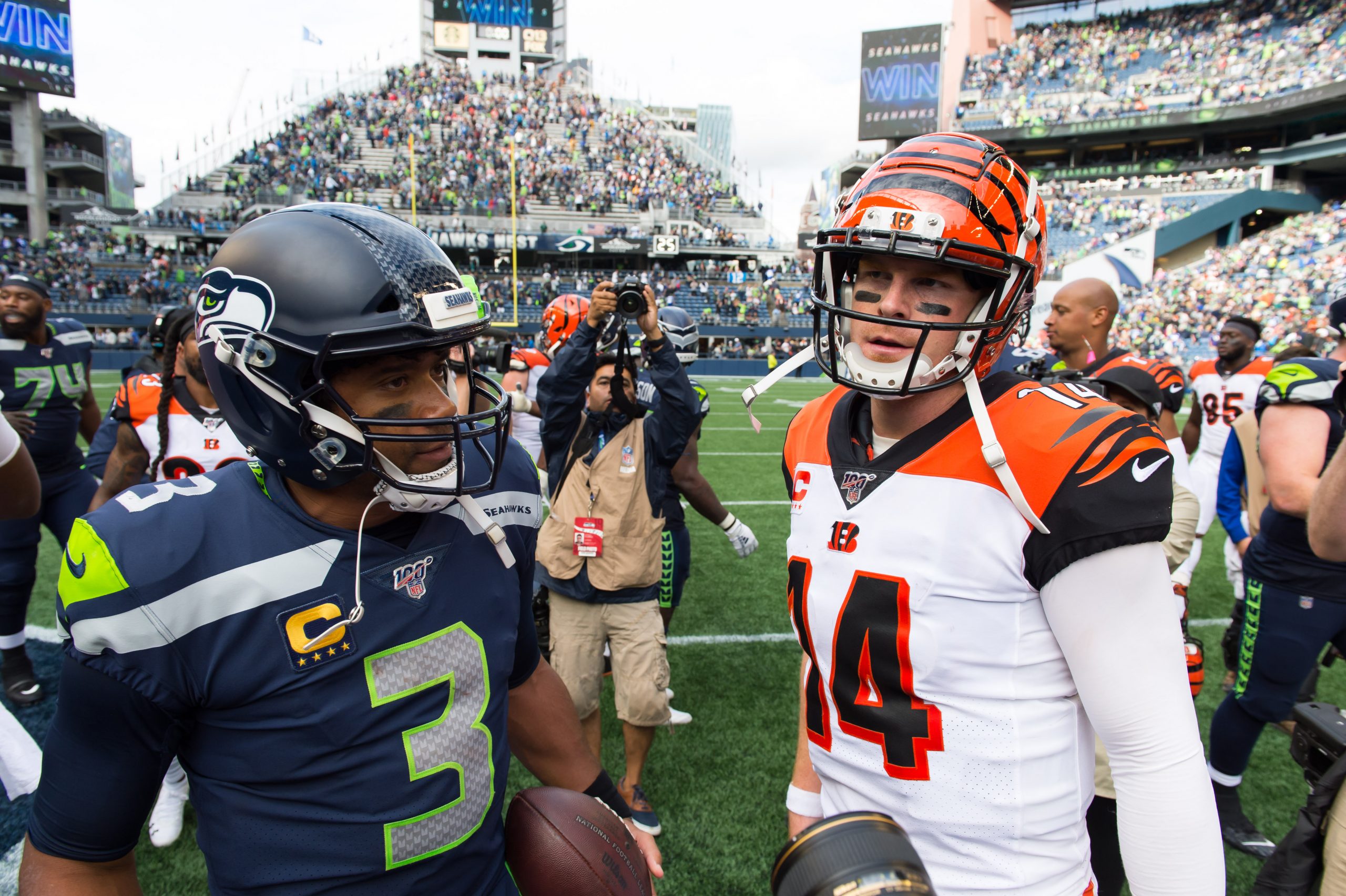 NFL: Cincinnati Bengals at Seattle Seahawks