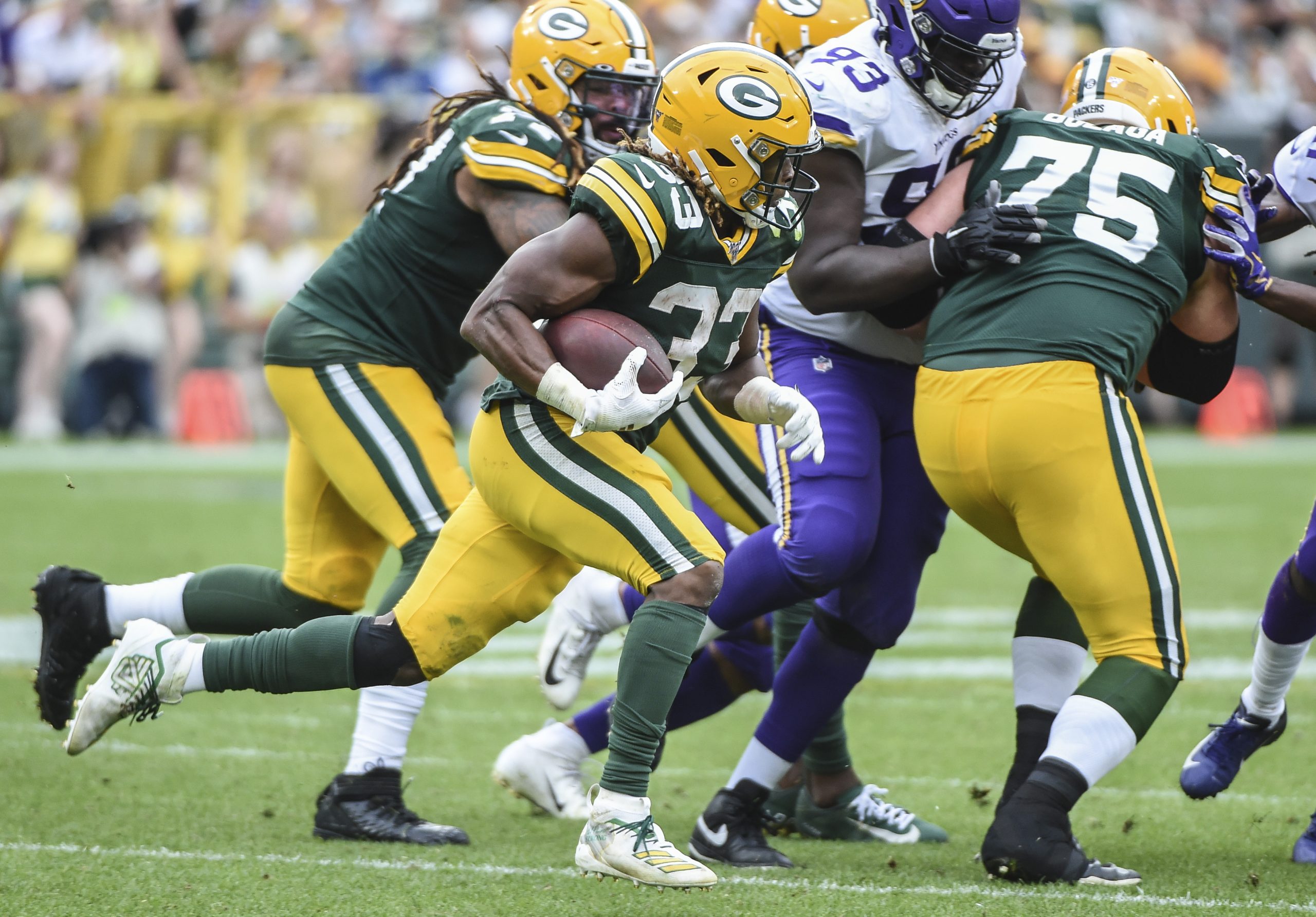 NFL: Minnesota Vikings at Green Bay Packers