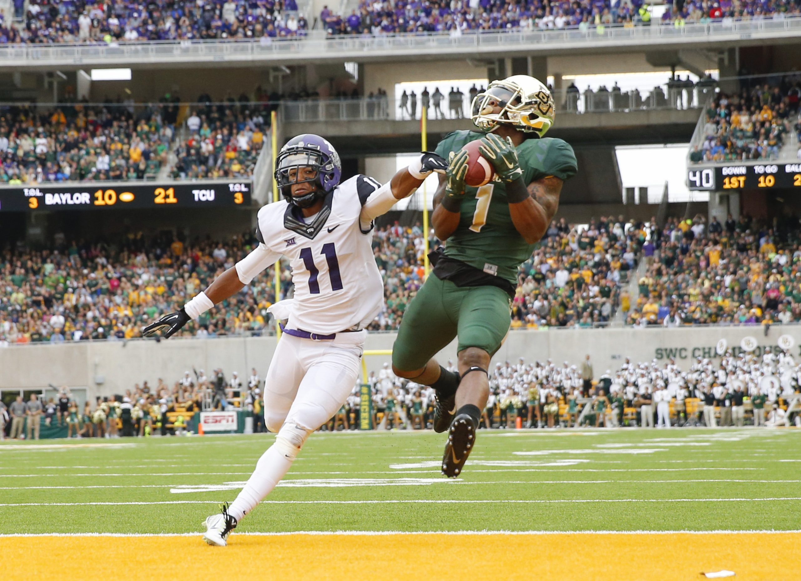 NCAA Football: Texas Christian at Baylor