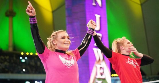 Natalya and Lacey Evans