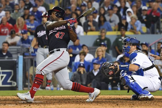 MLB: NLDS-Washington Nationals at Los Angeles Dodgers