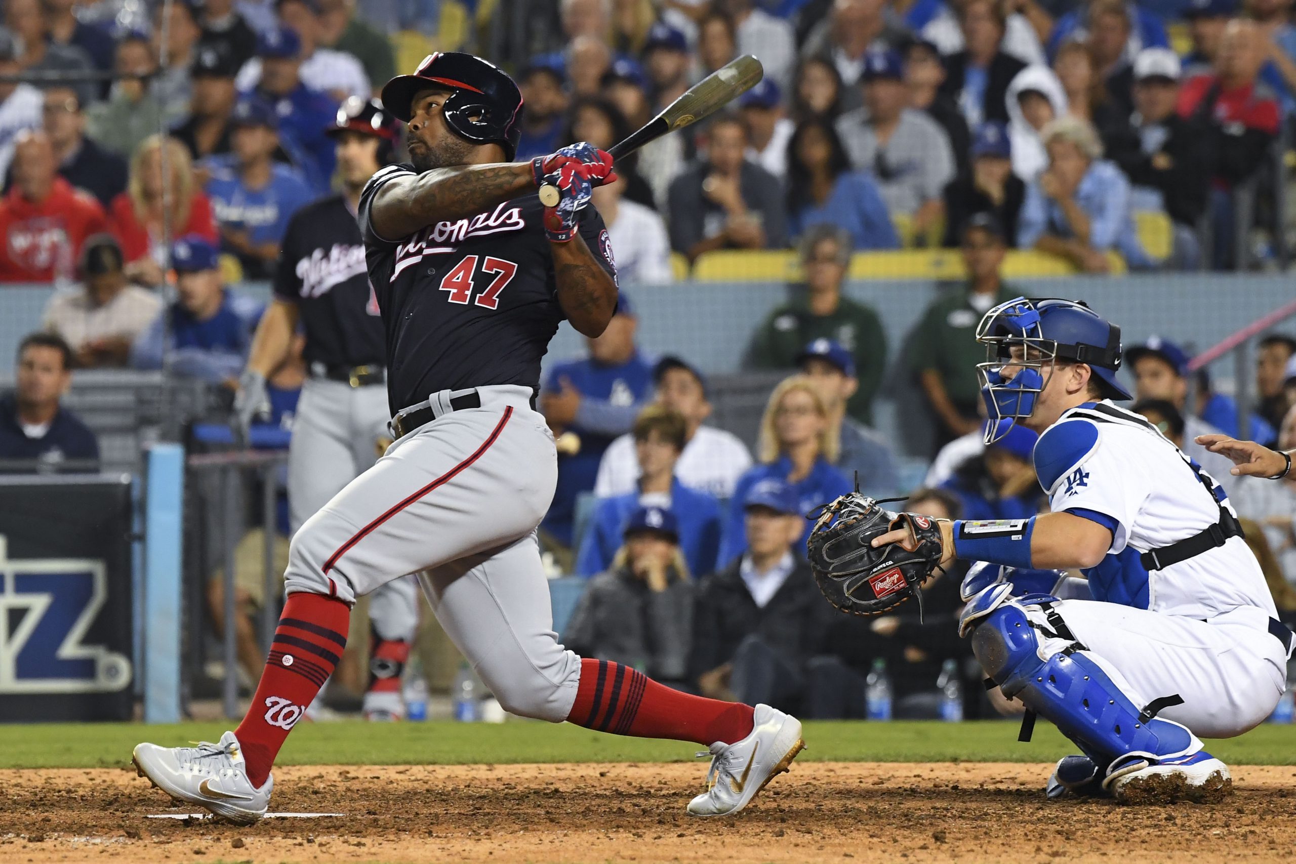 MLB: NLDS-Washington Nationals at Los Angeles Dodgers