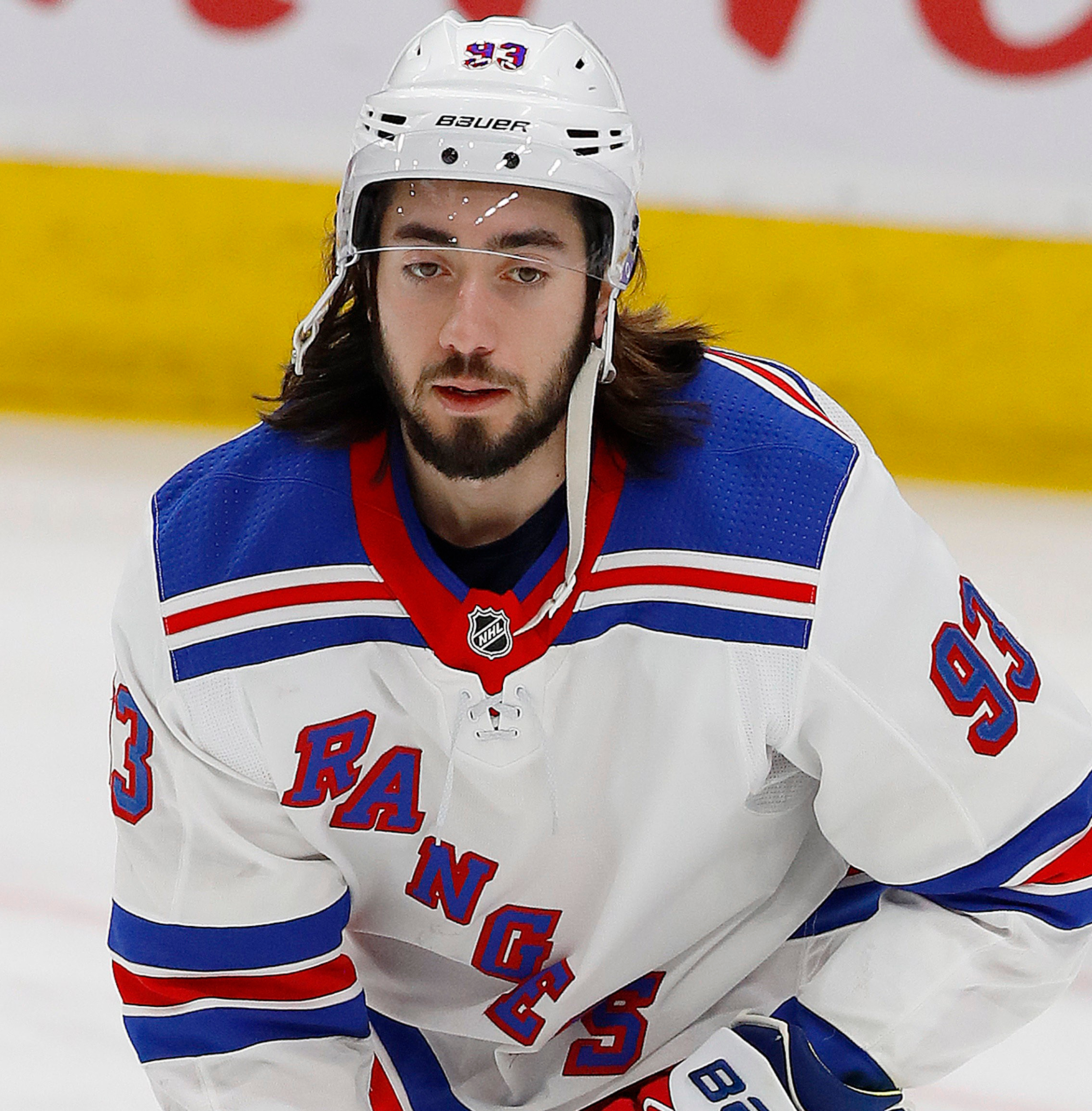 NHL: New York Rangers at Edmonton Oilers