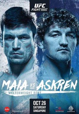 ufc fight night maia vs askren fight card