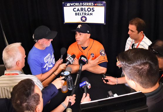 MLB: World Series-Houston Astros workout