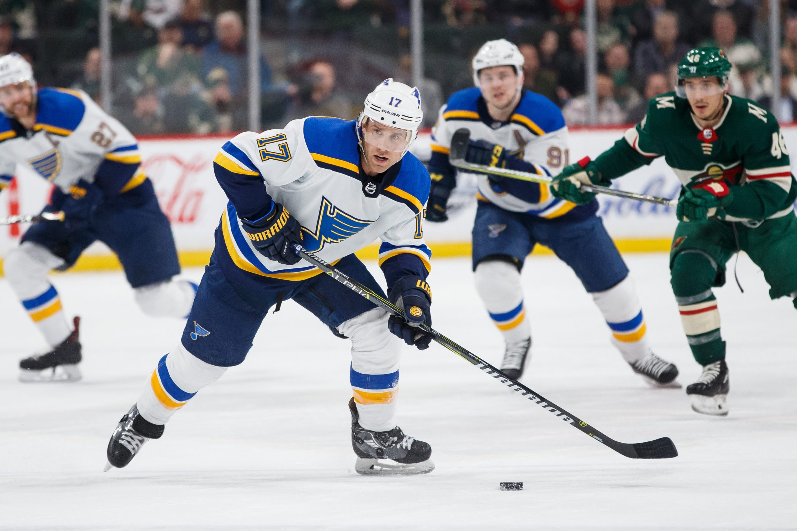 NHL: St. Louis Blues at Minnesota Wild