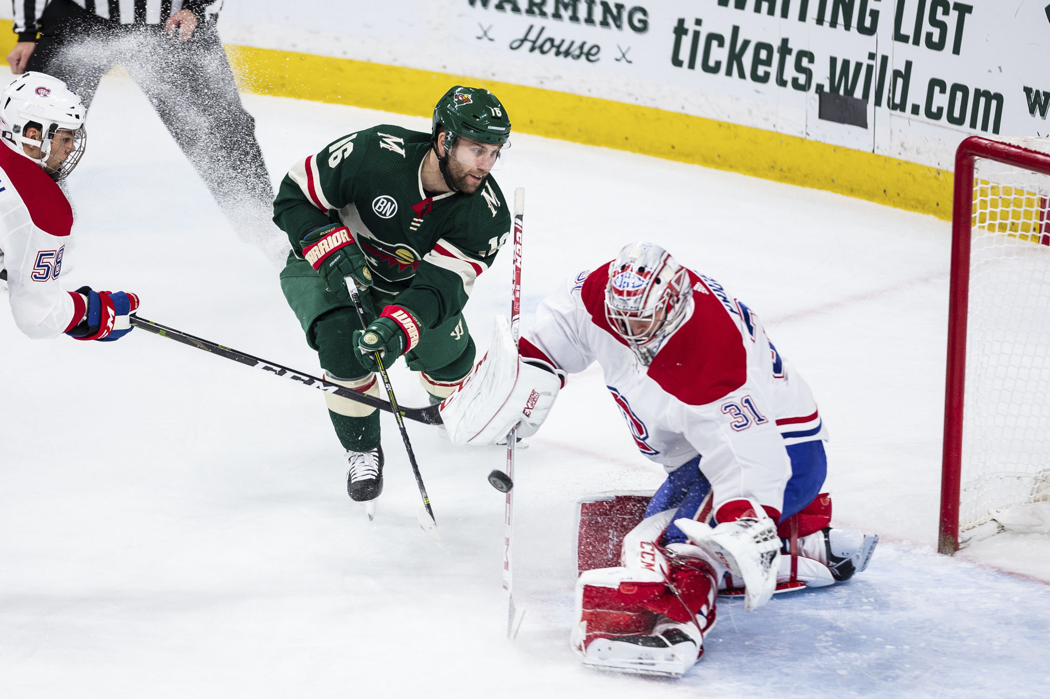 NHL: Montreal Canadiens at Minnesota Wild