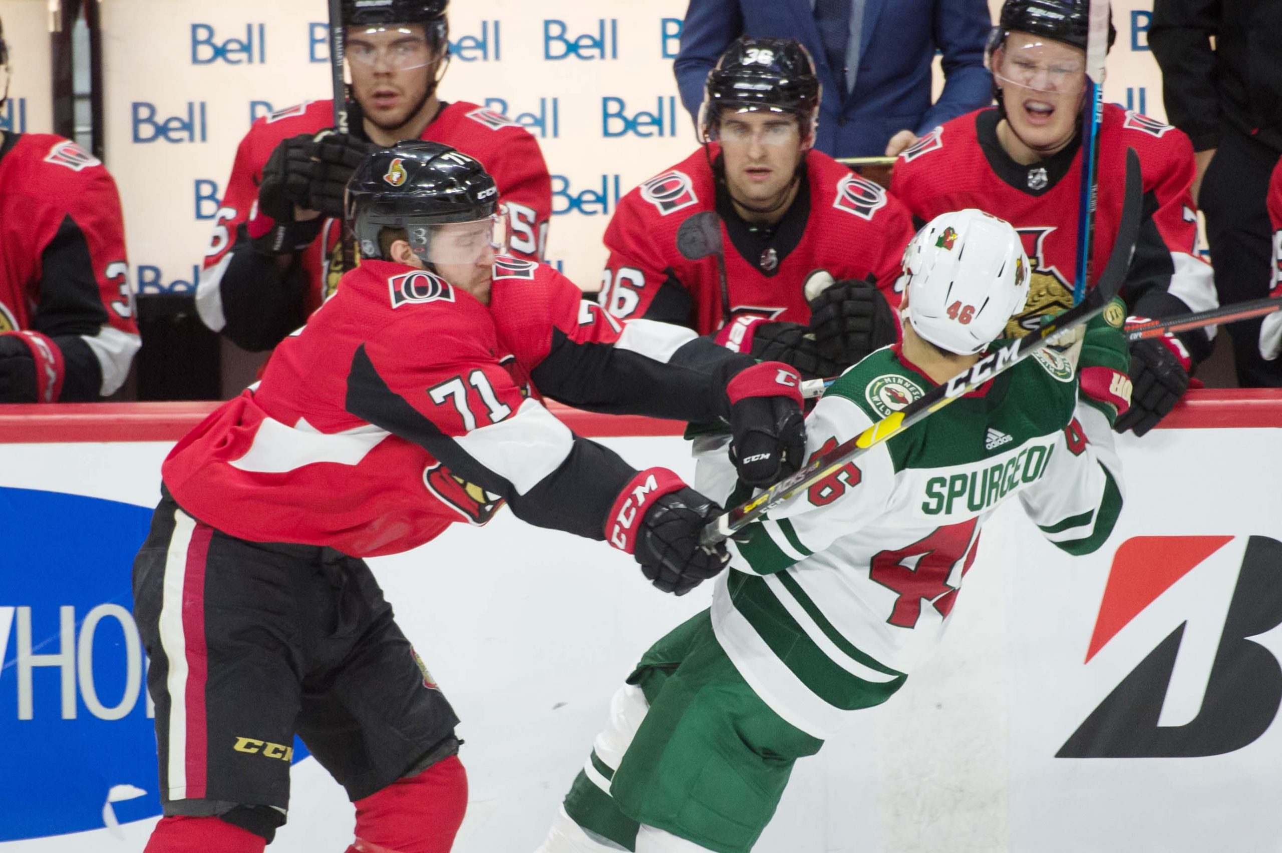 NHL: Minnesota Wild at Ottawa Senators