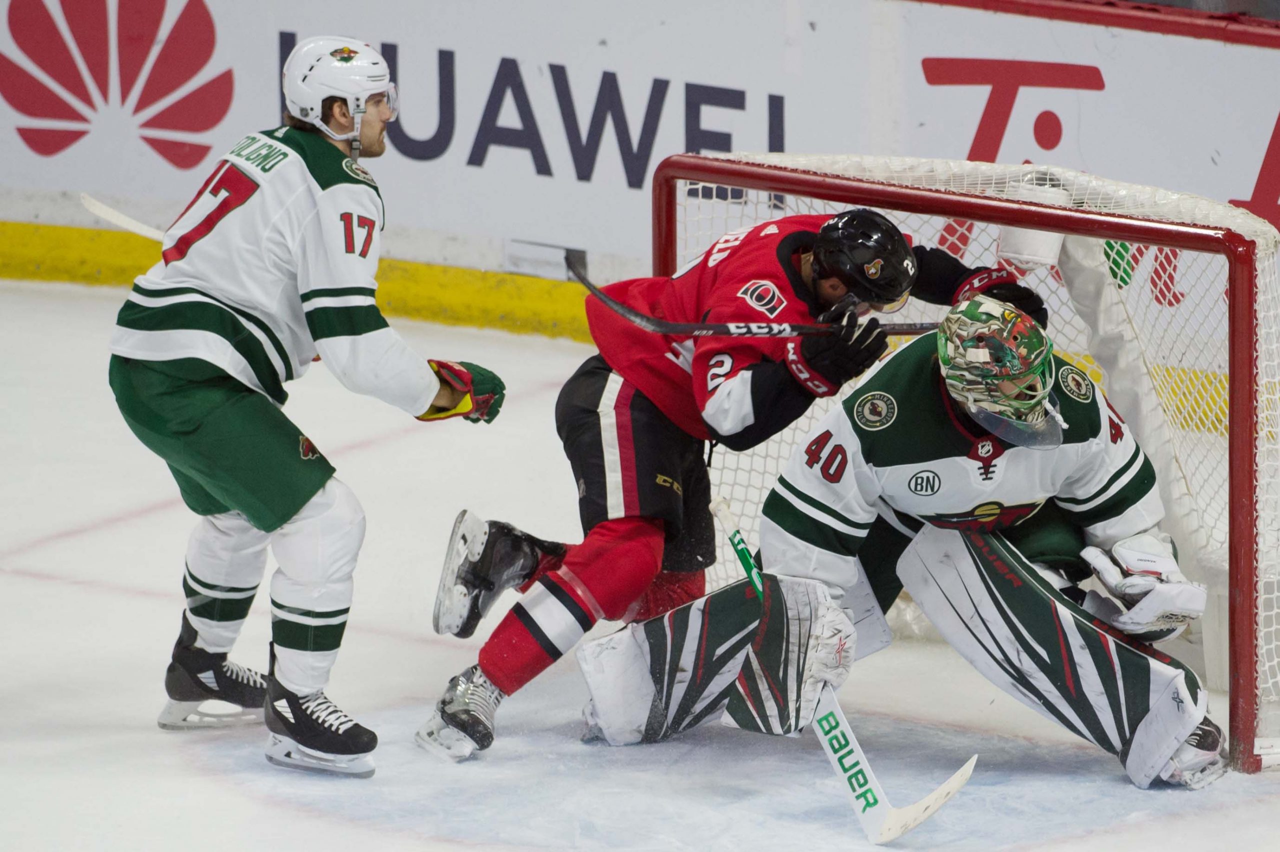 NHL: Minnesota Wild at Ottawa Senators