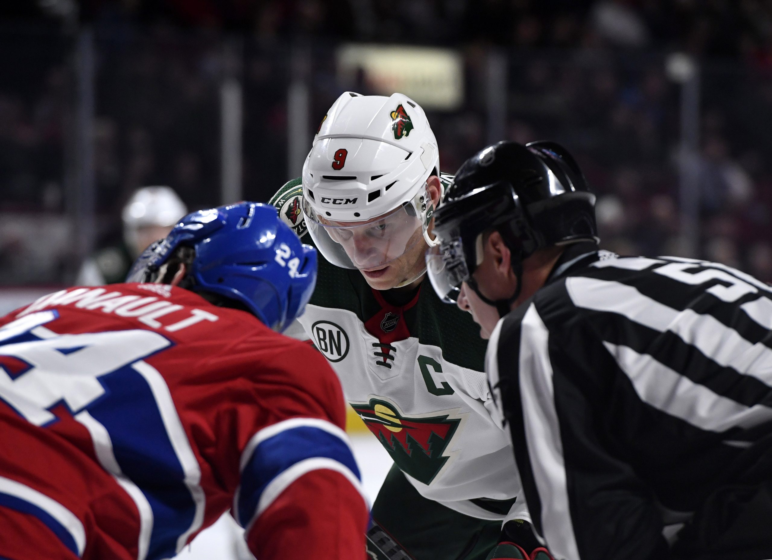 NHL: Minnesota Wild at Montreal Canadiens