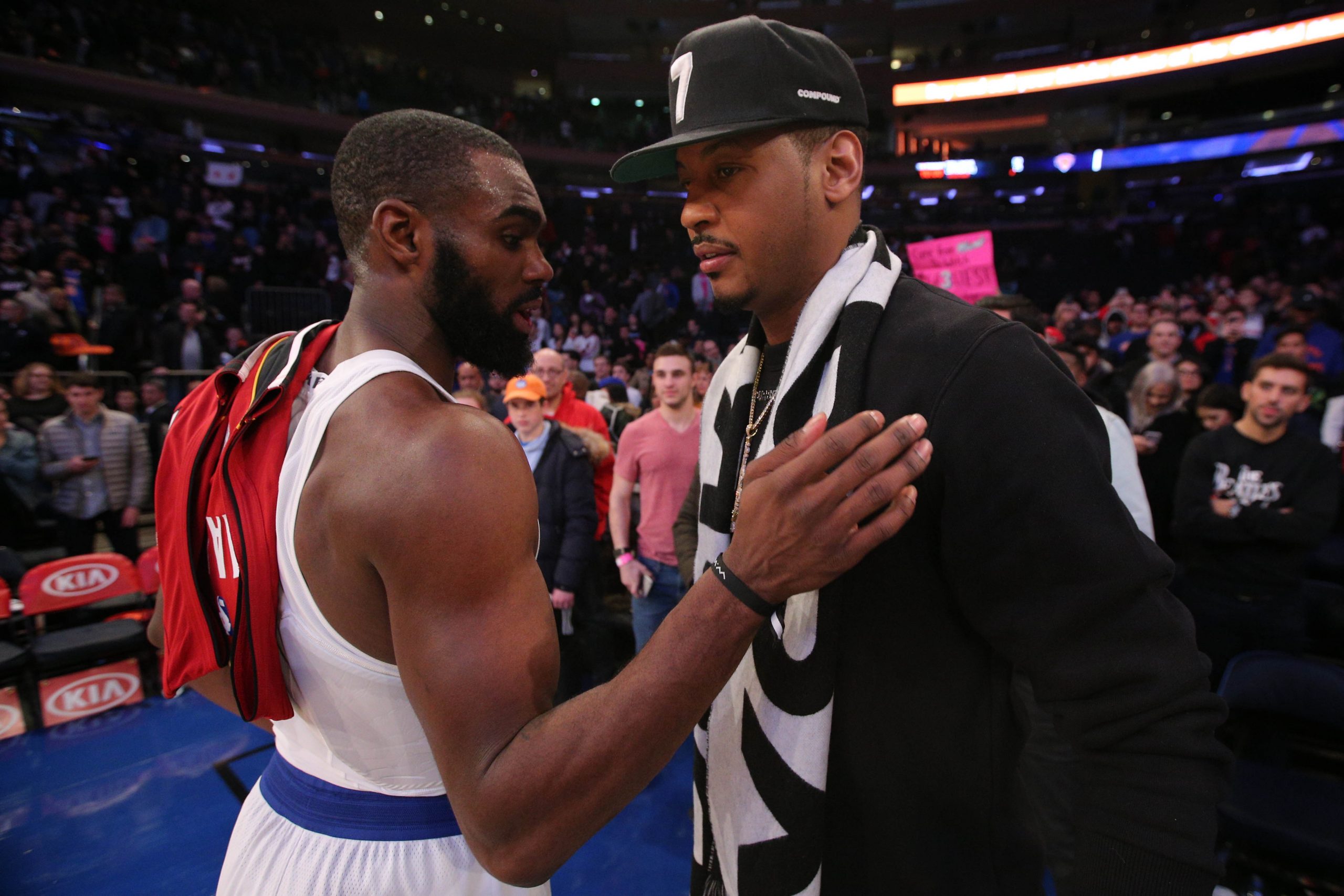 NBA: Miami Heat at New York Knicks