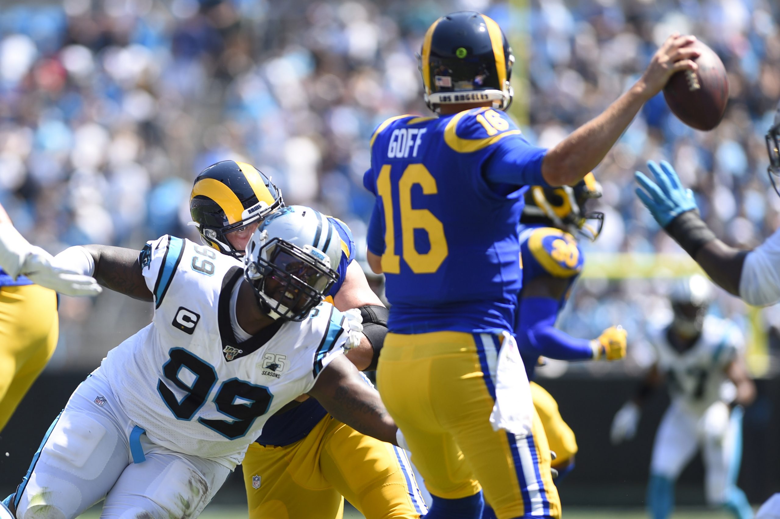 NFL: Los Angeles Rams at Carolina Panthers