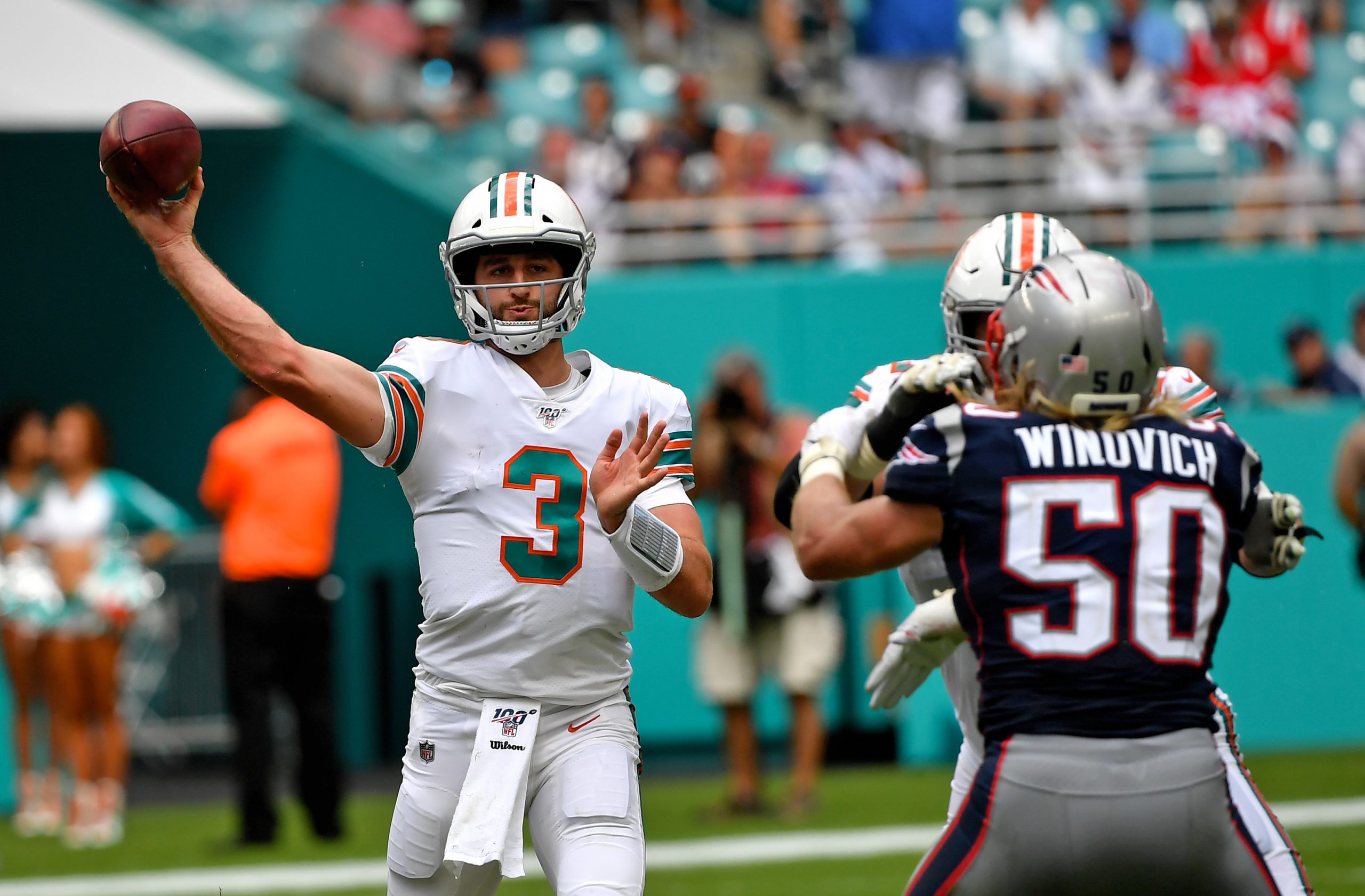 NFL: New England Patriots at Miami Dolphins