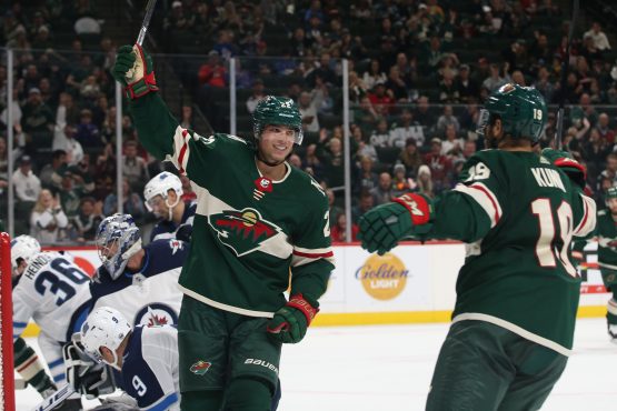 NHL: Winnipeg Jets at Minnesota Wild